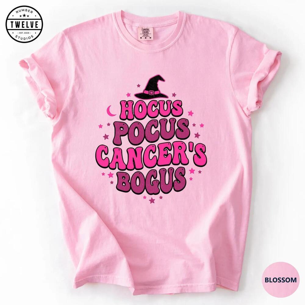 Hocus Pocus Cancers Bogus Shirt,  Awareness Tee